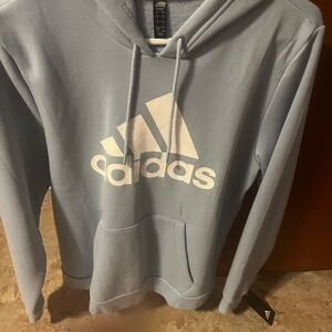 Adidas Women’s Light Blue Hoodie